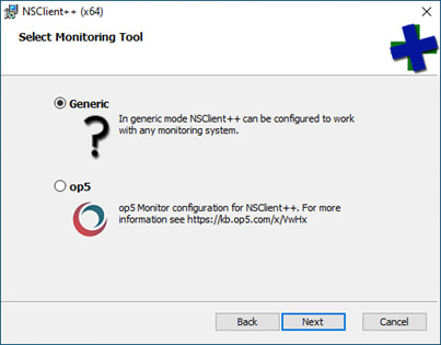 Herramienta de monitoreo seleccionada, resaltada en la interfaz para facilitar su identificación y uso.