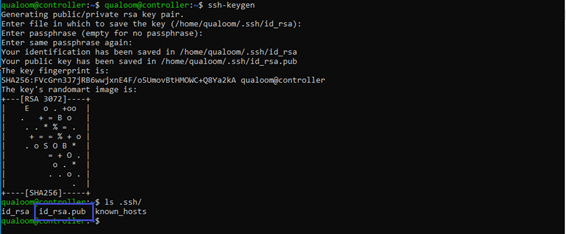 La línea de comandos se muestra dentro de otra ventana de línea de comandos.