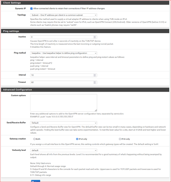 Página de configuración de la aplicación, mostrando opciones de personalización y ajustes del usuario.