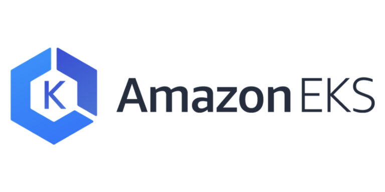 Logo de Amazon EKS, que representa el servicio de Kubernetes administrado por Amazon Web Services.