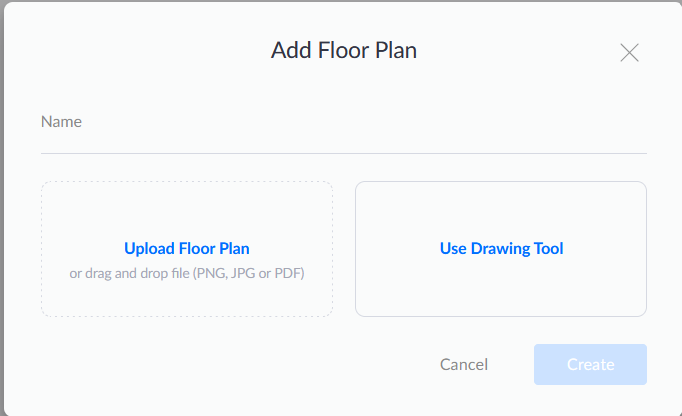 Pantalla de la plataforma de configuración de Unifi