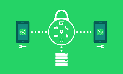 WhatsApp asegura tus datos con nueva encriptación para mayor privacidad y seguridad en las comunicaciones.
