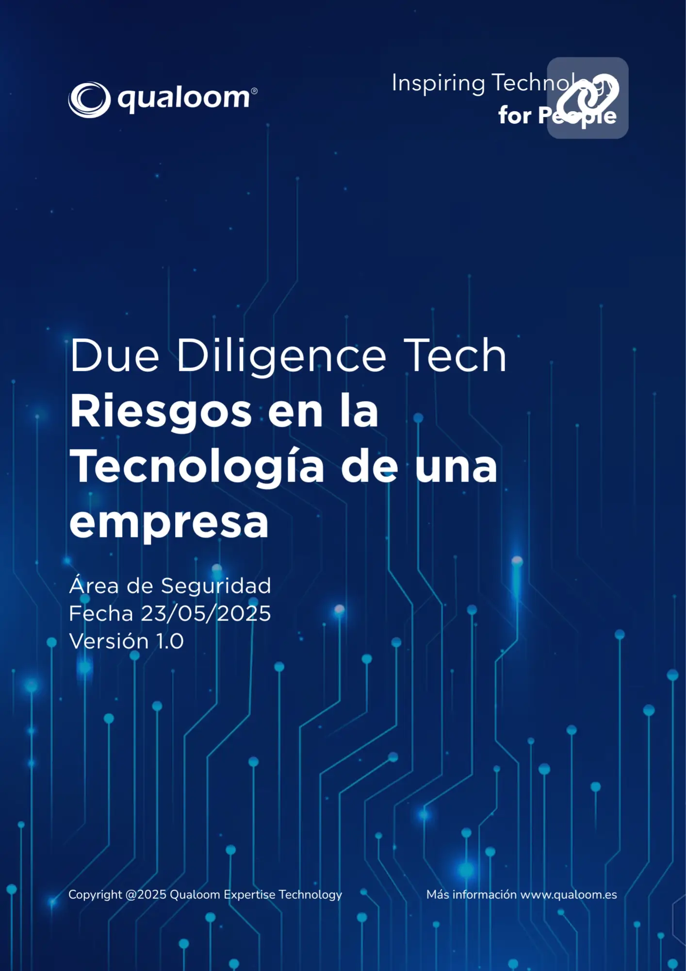 Portada PDF due dilligence riesgos en la tecnología de una empresa
