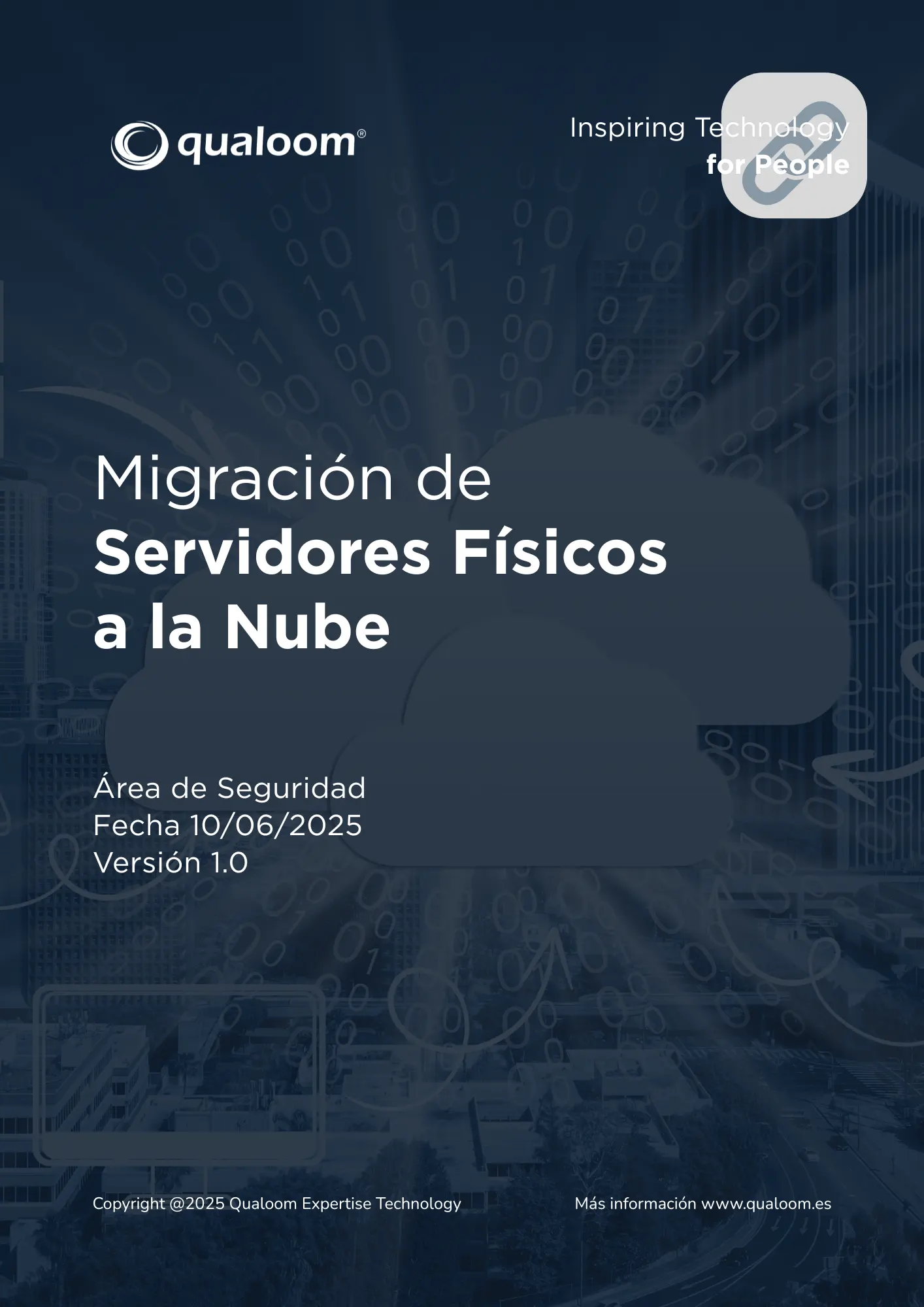 Portada PDF, migración de servidores físicos a la nube