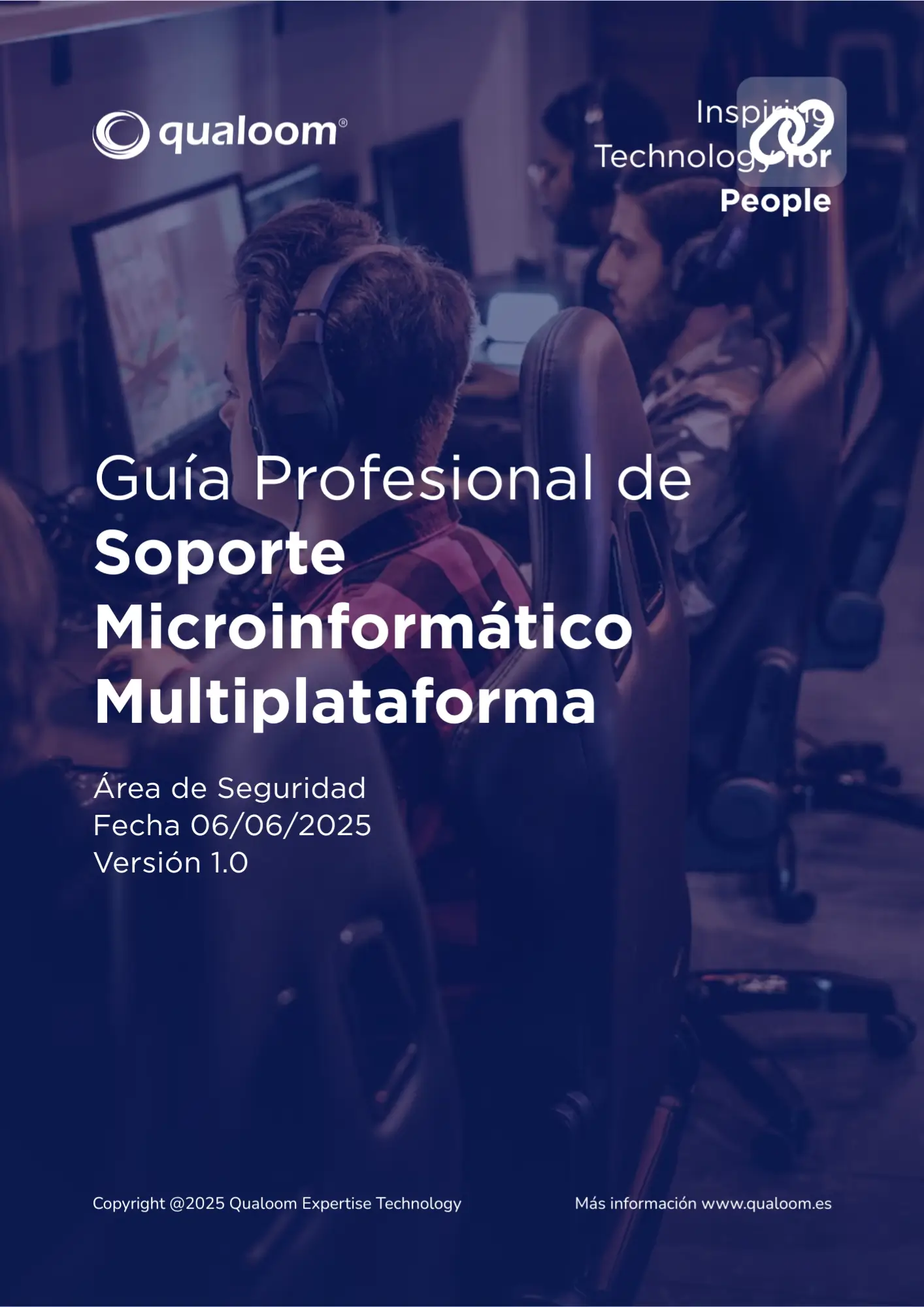 Portada PDF Guía Profesional de soporte Microinformático multiplataforma