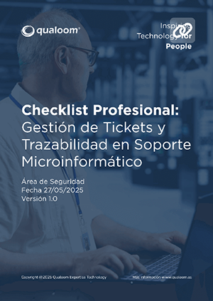 Portada del documento Checklist Profesional: Gestión de tickets y trazabilidad en soporte microinformático