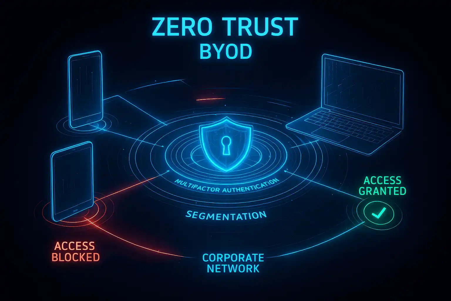 Guía de securización para entornos BYOD: protegiendo dispositivos personales en entornos corporativos