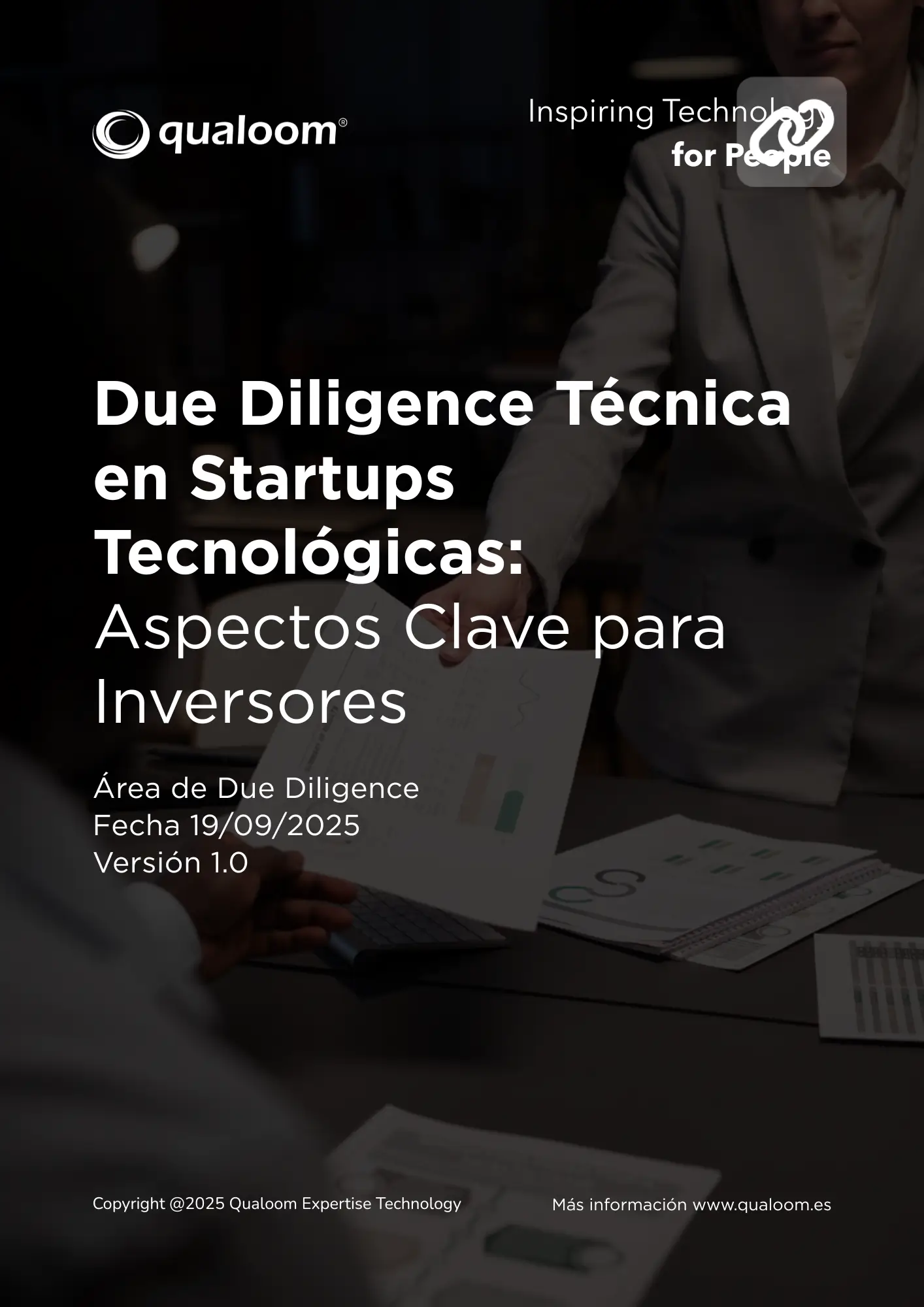 Portada PDF Due Diligence Técnica en Startups Tecnológica: Aspectos Clave para Inversores