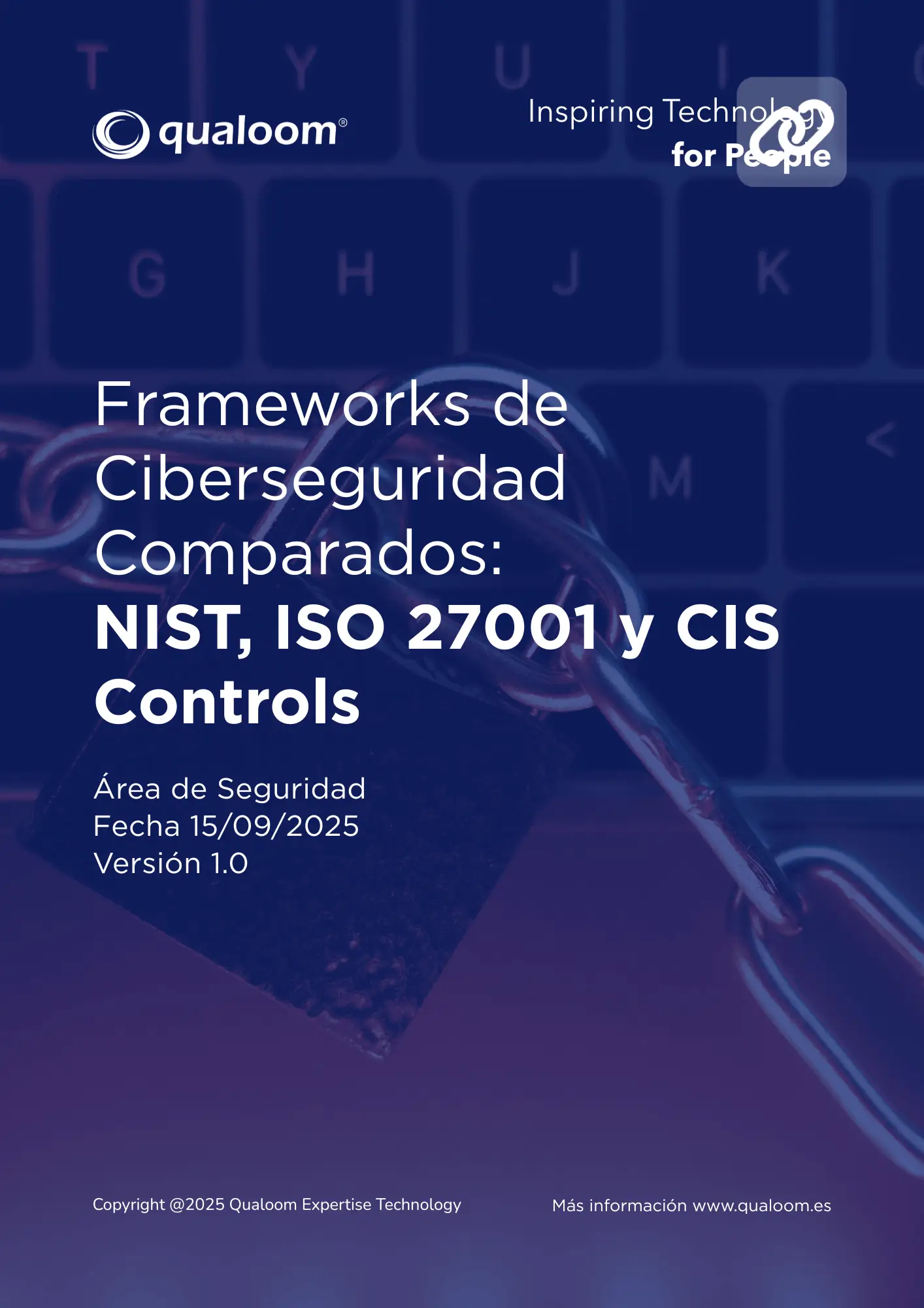 Portada PDF Frameworks de Ciberseguridad Comparados: NIST, ISO 27001 y CIS Controls