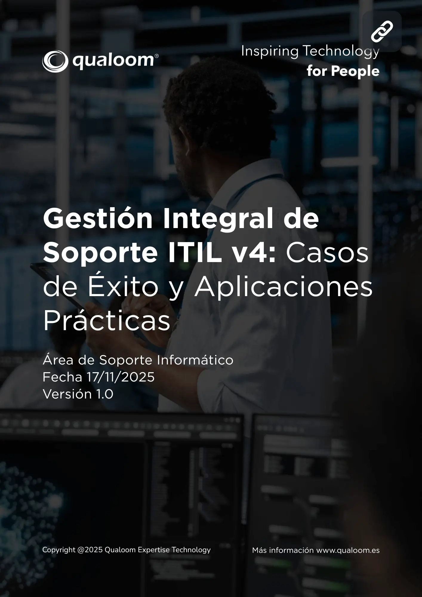 Portada PDF Gestion Soporte ITIL V4