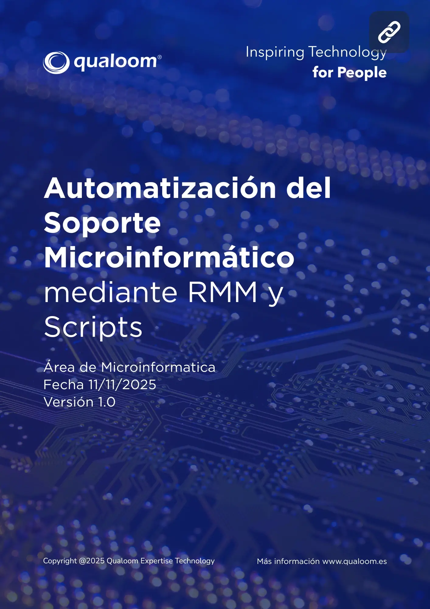 Portada PDF automatización soporte microinformatico