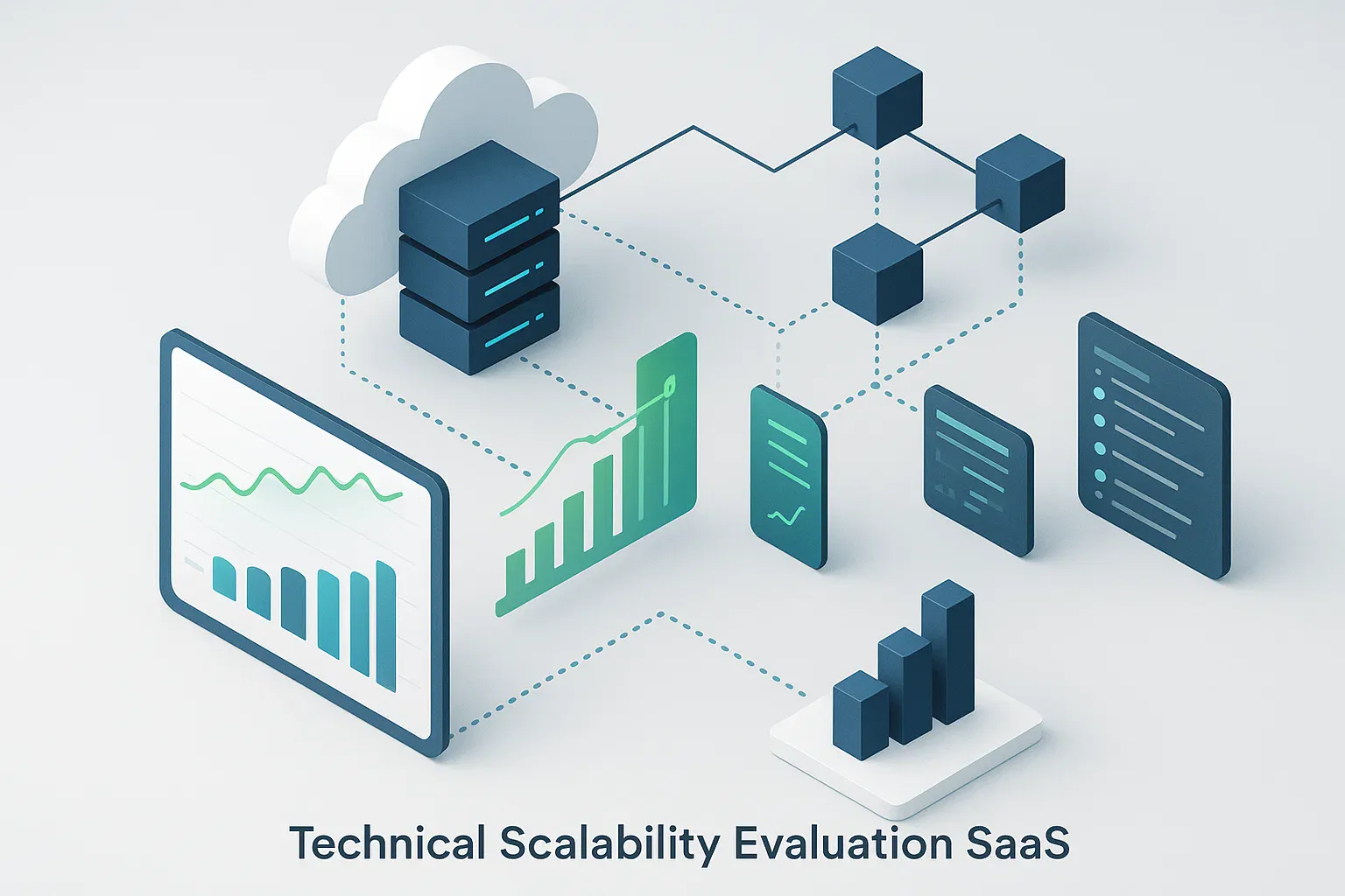 Evaluación de Escalabilidad Técnica en Productos SaaS: Criterios Arquitectónicos y Métricas para Validar Crecimiento Sostenible