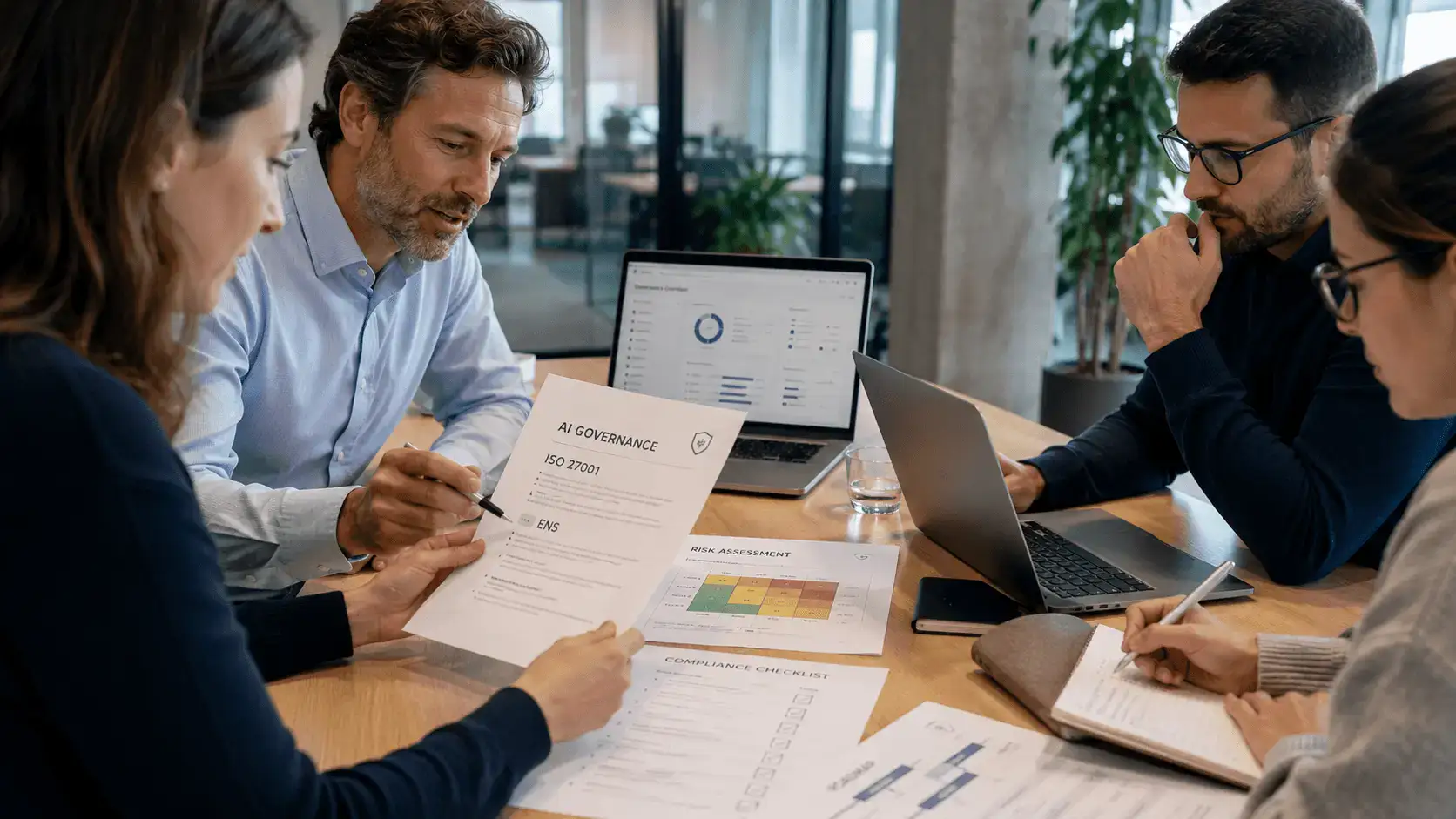 Cómo alinear la IA con ISO 27001 y ENS: seguridad, cumplimiento y control empresarial